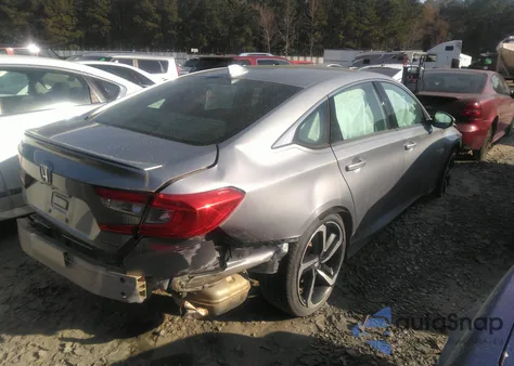 2019 Honda Accord Sport из США, поврежденный, VIN 1HGCV1F39KA020946